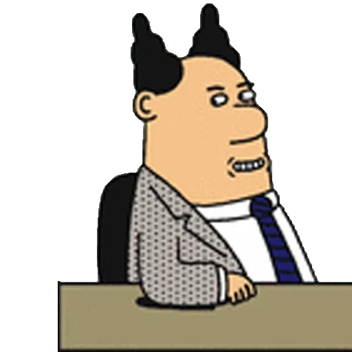 dilbert, pointy-haired boss
