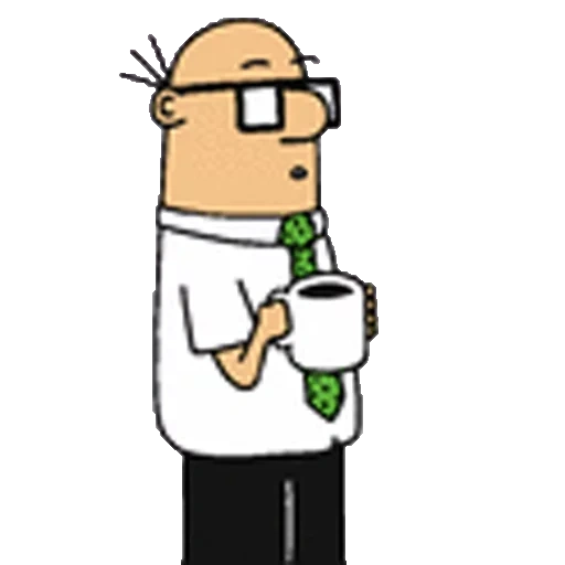 o masculino, dilbert