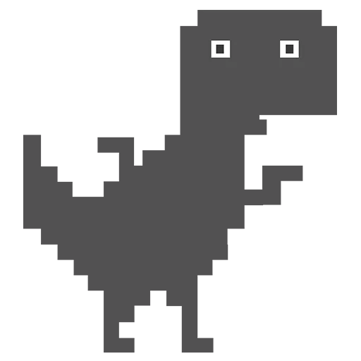 dinosaurio, juego de dinosaurio, dinosaurio de píxeles, arte de píxel de dinosaurio, dinosaurio de píxeles