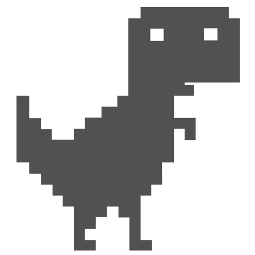 dinosaurus, pixel dinosaur, dinosaurus pixel art, dinossauros nas células, dinosaurus por células