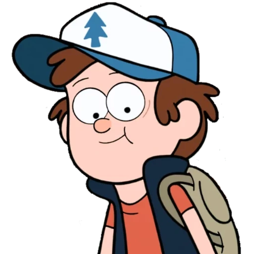 pine tree dipper, from gravity falls, dipur diagram, gravity falls dipper, dipper gravity waterfall cap