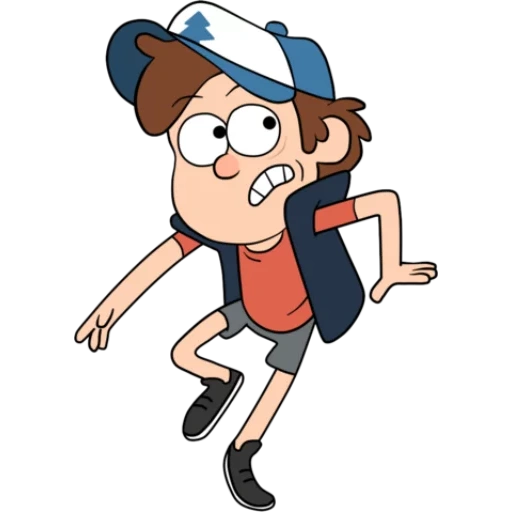 gravitasi jatuh, pines dipper, gravity folz heroes, gravity falls dipper, karakter gravity folz