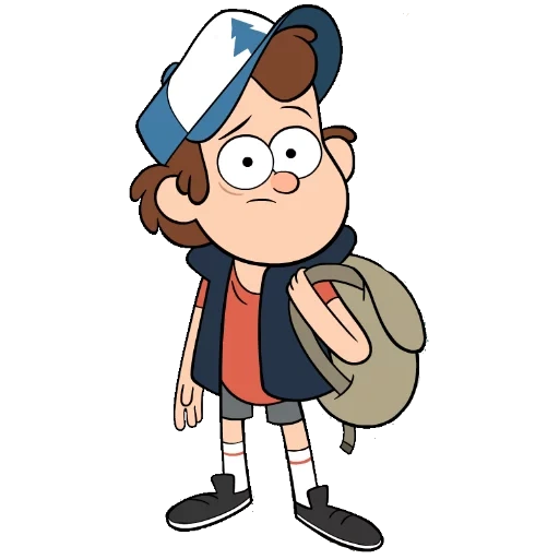 pine tree dipper, from gravity falls, gravity waterfall hero, gravity falls dipper, gravity waterfall characters