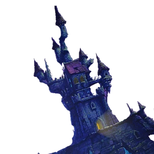 château de koshchei, château sombre, château de dracula, modèle du château de dracula, jeu schmidt schloss