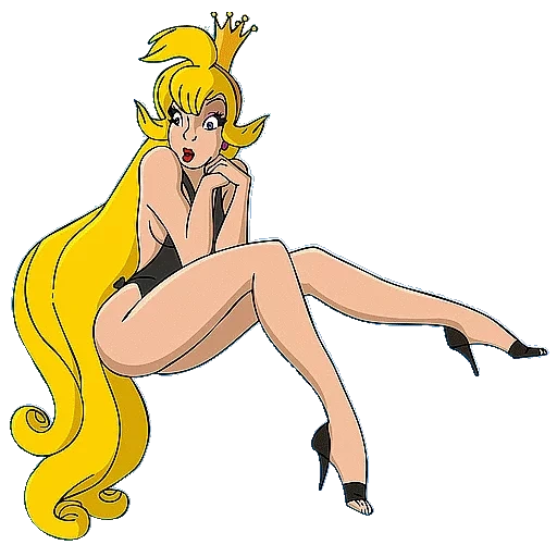 princess daphne, dragon's lair daphne, daphne princess lair of the dragon