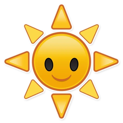 солнышко, милое солнце, красивое солнышко, маленькое солнышко, солнышко треугольными лучиками