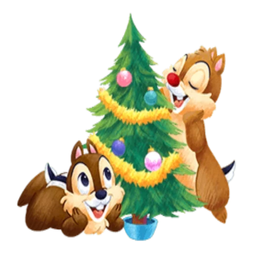 albero di natale, topolino elka, disney christmas, chip dale christmas