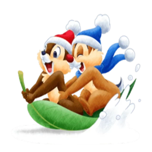 chip dale, disney christmas, chip dale new year, topolino i suoi amici natale, personaggi di capodanno walt disney