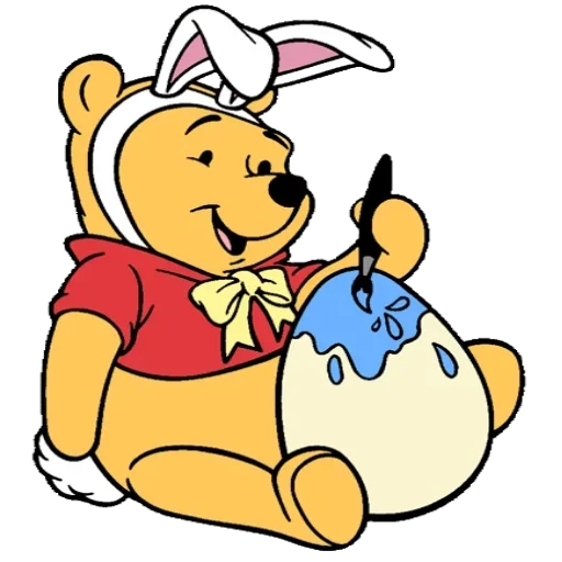 winnie puuh, winnie puuh, winnie pooh ferkel, winnie disney fluff mit honig, die walt disney company