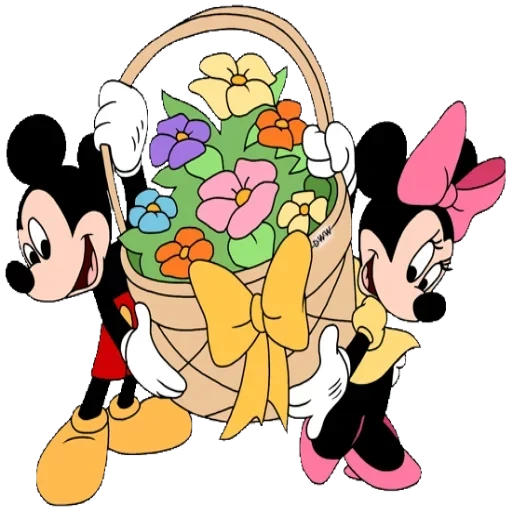 topolino minnie, fiori di topolino, topolino i suoi amici, topolino minnie mouse, the walt disney company