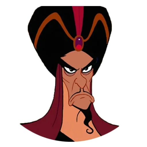 les méchants de disney, jafar disney face, les méchants de disney jafar