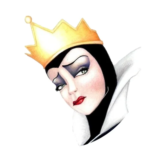ratu disney yang jahat, snow white evil queen, disney evil queen regina, ratu wajah putri salju yang jahat, ratu jahat disney grimhild