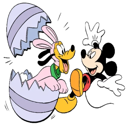 mickey la souris, mickey mouse ses amis, the walt disney company, héros du dessin animé mickey mouse, mickey mouse pluton transparent