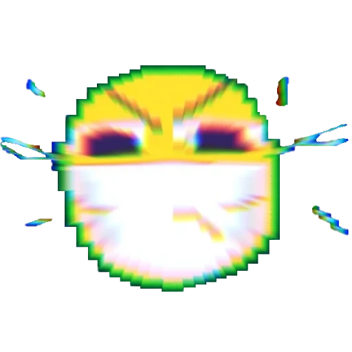 bambino, occhi sorridenti, faccina sorridente di glitch, maschera per faccino sorridente, emoticon di emoticon