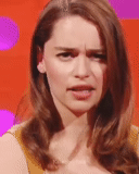 emilia clark, carla emilia clark, emilia clarke sourcils, les sourcils d'emilia clarke, emilia clarke game of thrones