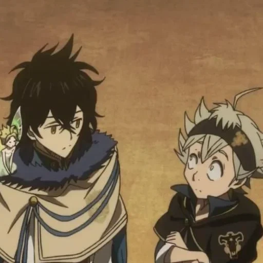 black clover, чёрный клевер, black clover asta, джио черный клевер, аниме чёрный клевер