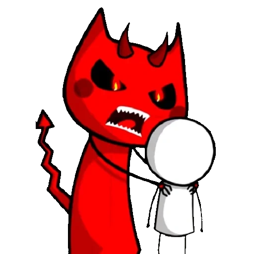 devil, diablo, animación, dizoff, halloween mi red de dibujos animados del diablo