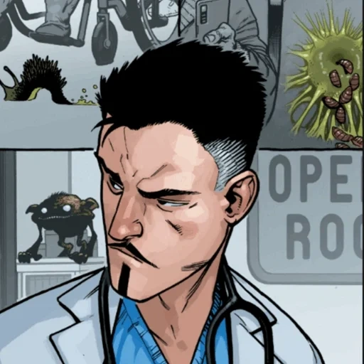 доктор стрэндж, тони старк комикс, doctor strange surgeon