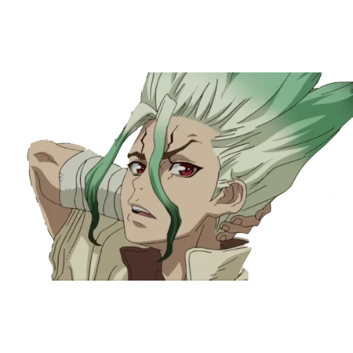 dr stone, ishiguro toshiya, dr stone senku, chrome doctor's stone, dr si tong senku