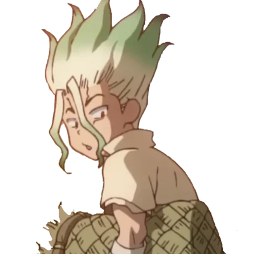 anime charaktere, dr senku stone, dr stone anime, anime dr stonesenku