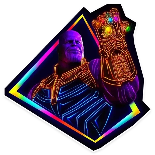 thanos neon light, infinite war, guardians of the galaxy part ii, infinite art gloves, thanos protective set glory p10 lote