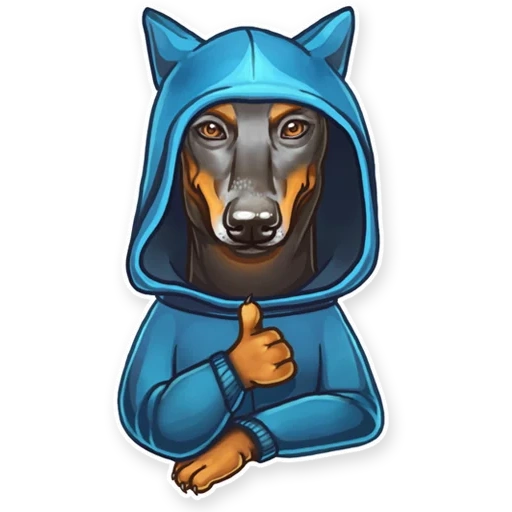 dog, durbin, transparent background of dog hood