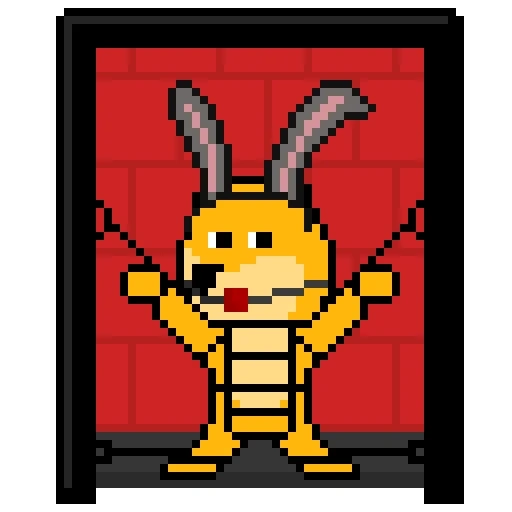 pixel art, sulaman pikachu, grafik piksel, sel pikachu, pixel robot pokémon