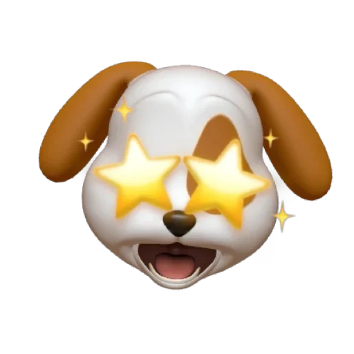 cane animaji, cane animaji, animoji manca, animoji la forma dei cani, emoticon emoji