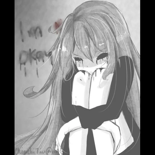 грустные аниме, самые грустные аниме, аниме грустная девушка, грустные аниме рисунки, плачущая девушка аниме