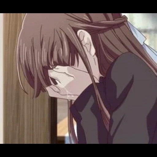 air mata anime, gadis anime, anime itu sedih, karakter anime, karakter anime yang menyedihkan