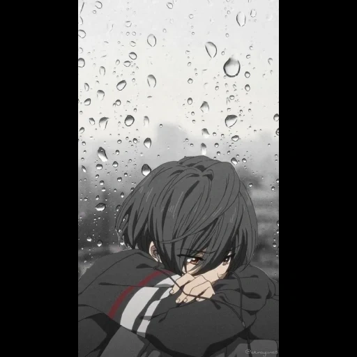 anime, image, anime triste, personnages d'anime, solitude anime khotar oreki