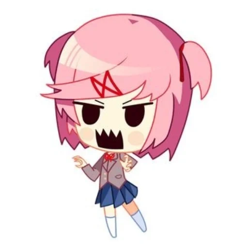 xia mu chibi, nazuka chibi, xia mu mu mu mu mu, ddlc xia mu chibi, wharf di chibi xiamu