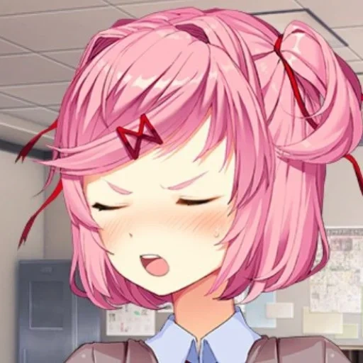 нацуки, doki doki, нацуки ддлк, нацуки ddlc, natsuki ddlc