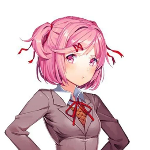 natsuki, doki doki, natsuki edith, natsuki ddlc, doki doki natsuki