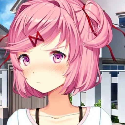 summer wood, doki doki, xia muchang, ddlc summer wood, natsuki doki doki