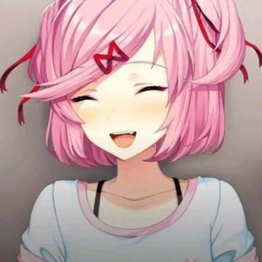 xia mu, doki doki, summer wood is more than wood, natsuki doki doki, doki doki literacy club natsuki