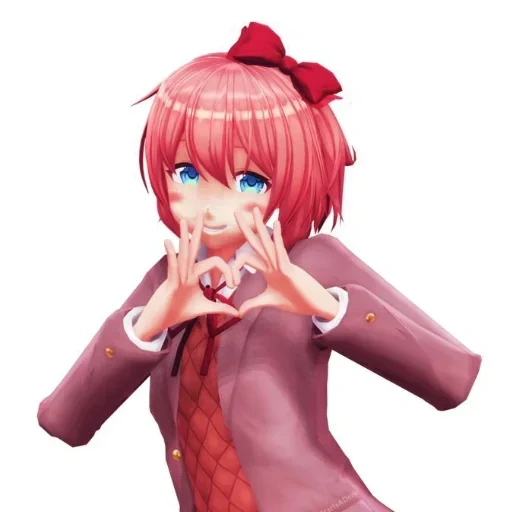 sayori, doki doki, muelles muelles, ddlc saiori, doki muele saiori