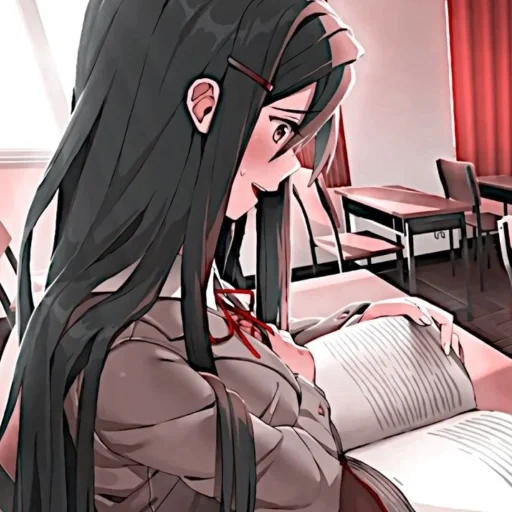 yuri, doki doki, monica marina marina, doki doki literatur, doki doki literature club yuri