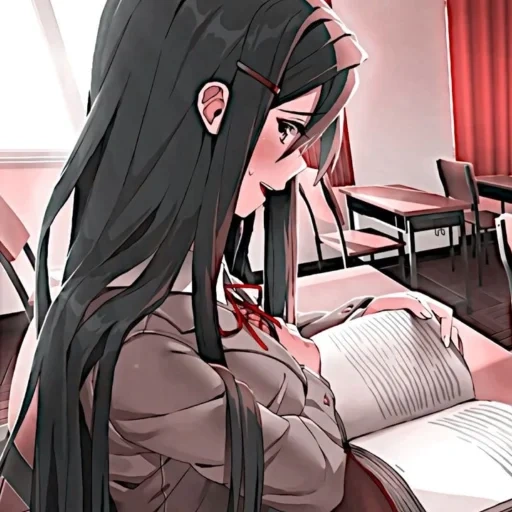 yuri, doki doki, monica marina marina, doki doki literatur, taktak literature club