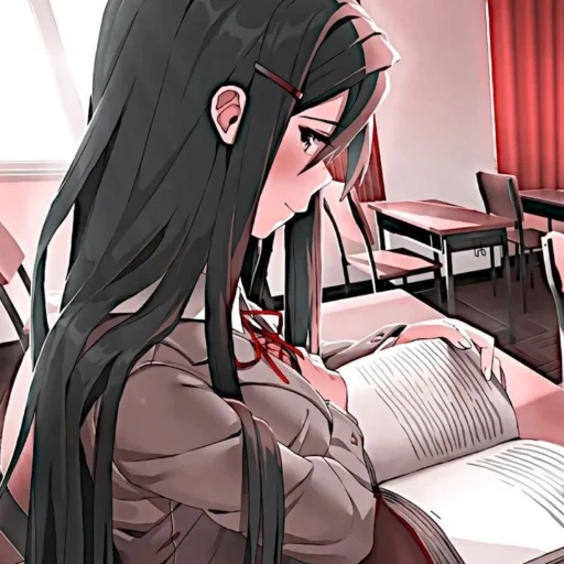 anime, immagine, ddlk yuri, doki doki, doki doki letteratura