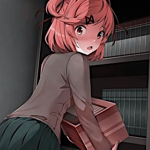 natsuki, d'accord, natsuki ddlk, natsuki doki doki, club de littérature doki doki natsuki