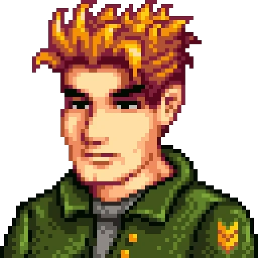 sam stardya, lembah stardew, stardew valley sam, stardew valley alex, karakter stardew valley