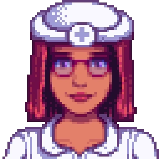 maru star dew, stardew valley, stardew valley wiki, maru star valley, xinglu valley pill nurse's clothing