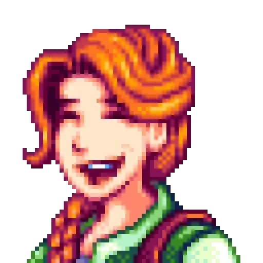 leia con viejo, valle stardew, valle de stardya leia, leia stardew valley, leia con una vieja pared