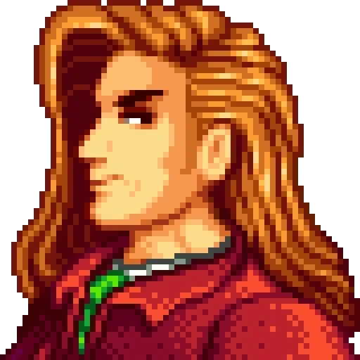 vallée de stardew, elliot avec vieux, stardew valley shane, elliot stardew valley, personnage eliot stardew valley