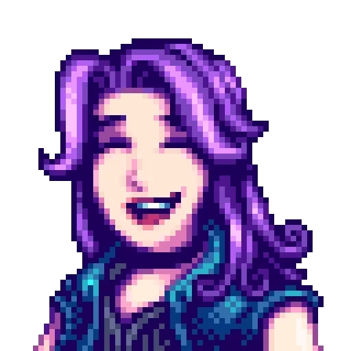 stardew valley, abigail star dew valley, abigail star valley, abigail star valley, abigail pixel of star dew valley