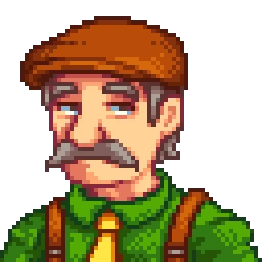 stardew valley, stardew valley farm, stardew valley wiki, stardew valley characters, dc burgers portarit мод stardew valley