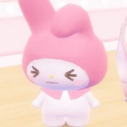 chaton, my melody, bonjour kitty, my melody kuromi, melody hello kitty 3d