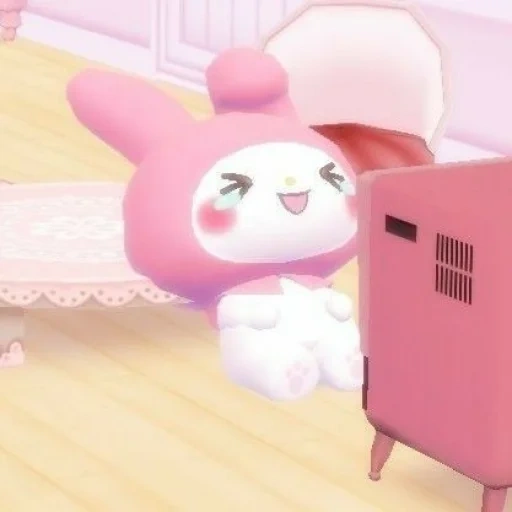 emoji, my melody, tomotoru game