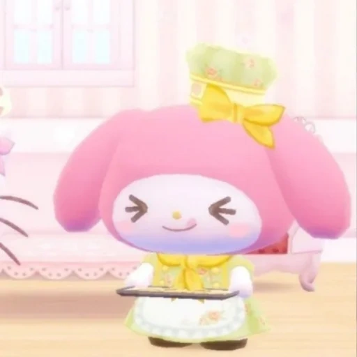 sanrio, sanrio tomotoru, melody hallo kitty, hallow kitty cute kawaii, meine melodische ästhetik spiel